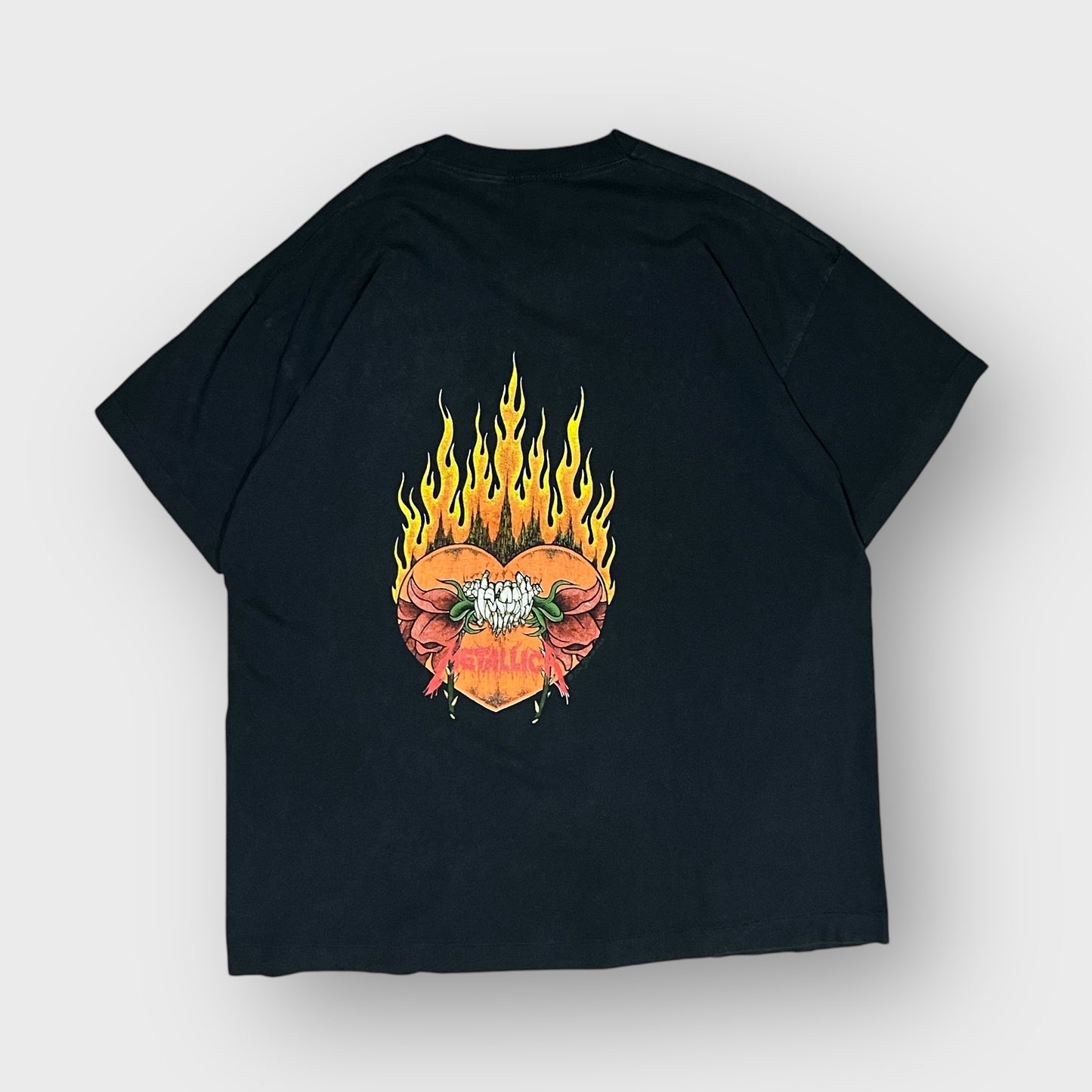 1994 METALLICA
“pushead” flaming skull t-shirt