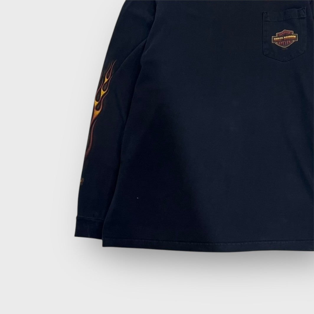 00's "HARLEY-DAVIDSON"
L/s tee