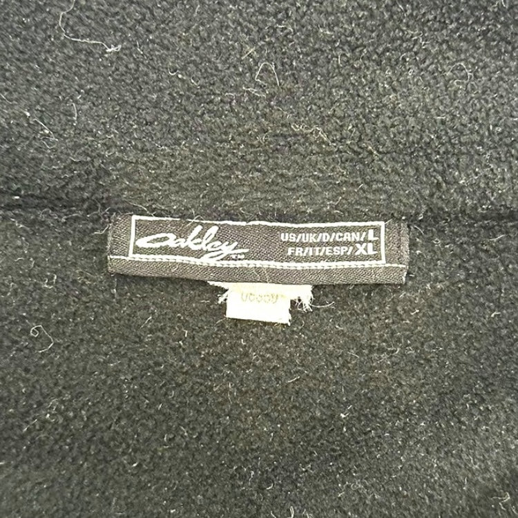 00’s “OAKLEY” zip up fleece jacket