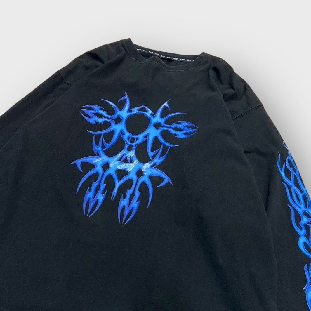 00's "RXO"
Fire pattern sleeve l/s tee