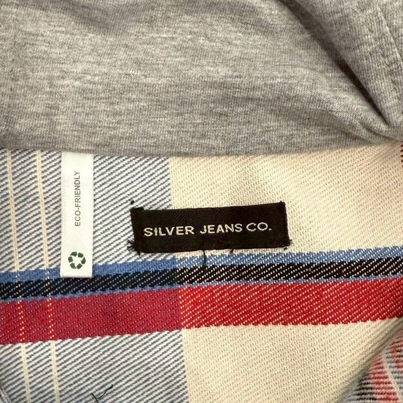 00’s “SILVER JEANS CO.”
check shirt hoodie