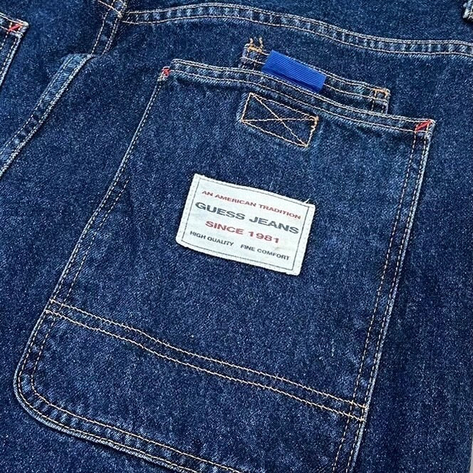 90’s “GUESS JEANS” wide denim pants