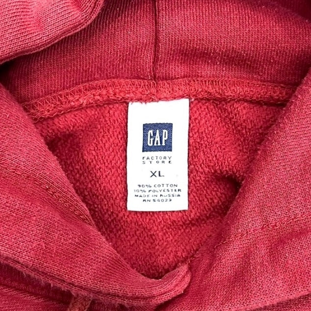 90’s “GAP” front logo hoodie