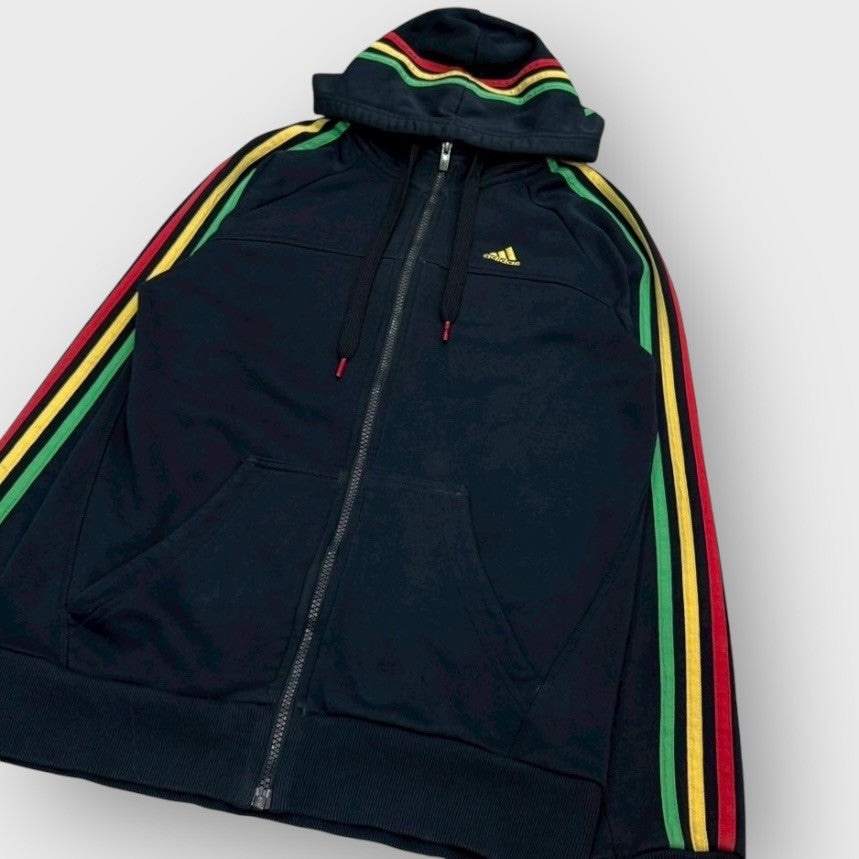 00's "adidas"
Zip up hoodie