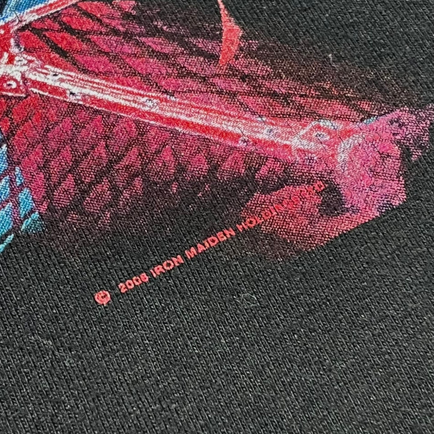 IRON MAIDEN “somewhere back in time 2009” tour t-shirt