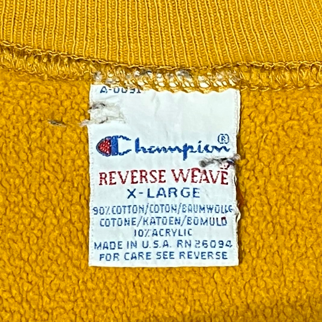 90’s “Champion” reverse weave sweat