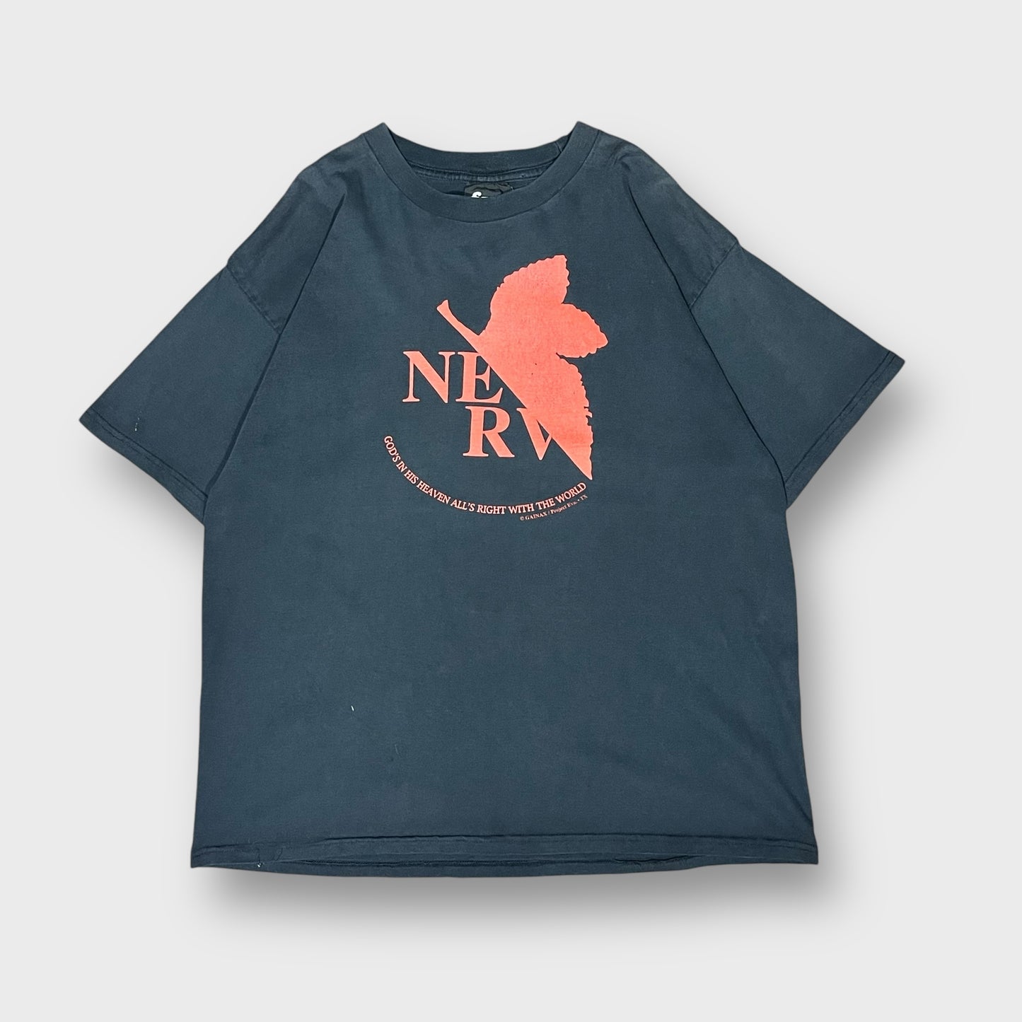 00’s EVANGELION “NERV” anime t-shirt