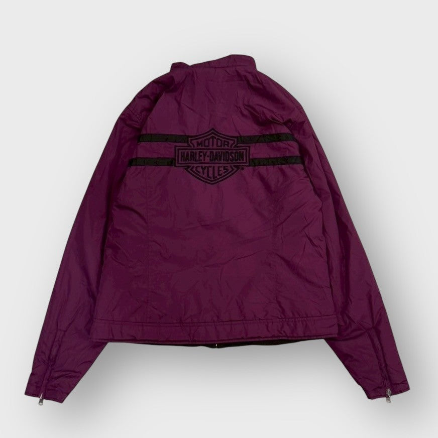 00's "Harley-Davidson"
Zip up nylon jacket