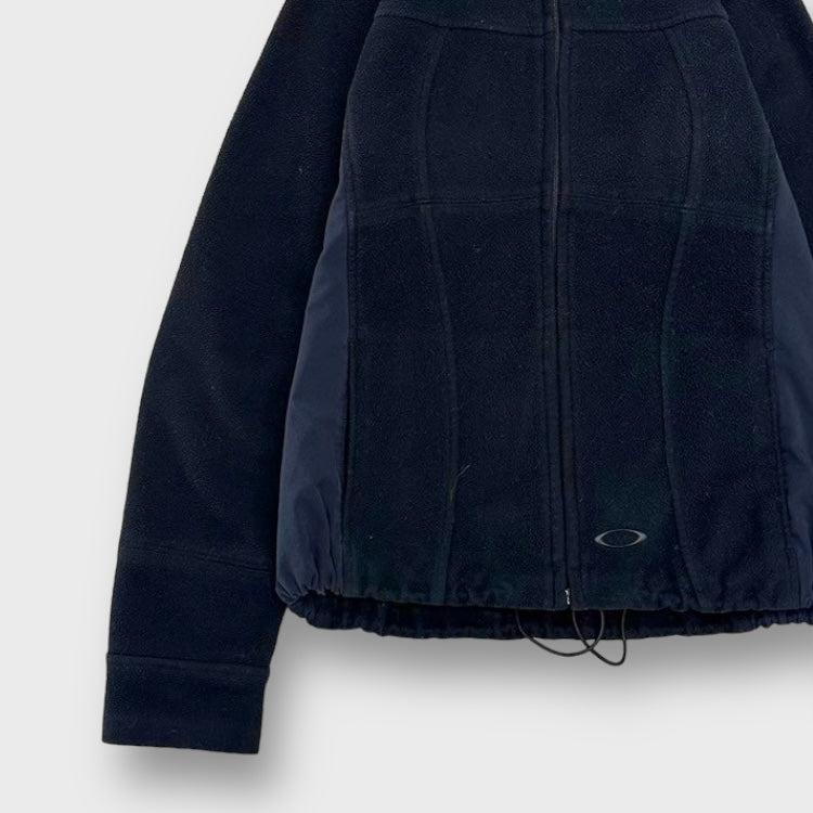 00’s “OAKLEY” zip up fleece jacket