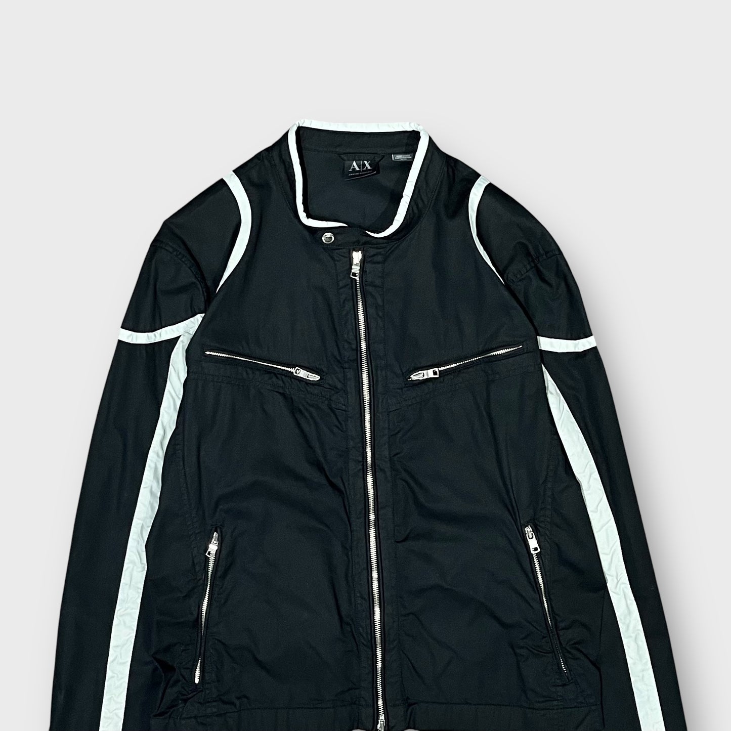 00’s “ARMANI EXCHANGE”
riders jacket