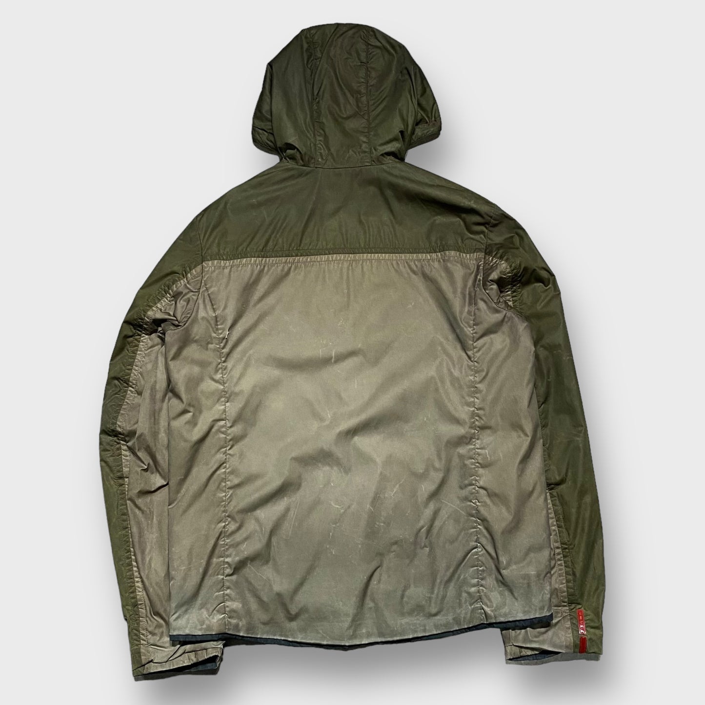 00’s “PRADA SPORTS” double faced full zip jacket