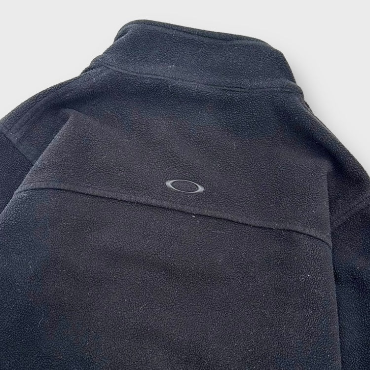 00’s “OAKLEY” zip up fleece jacket