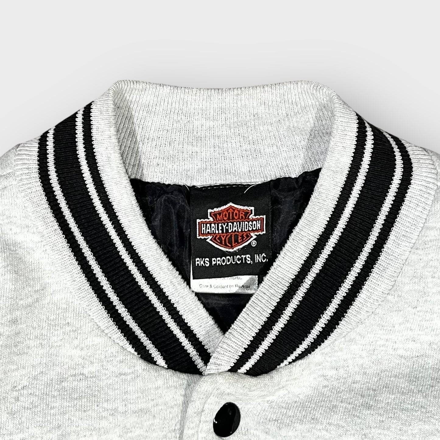90’s-00’s “HARLEY-DAVIDSON”
sweat stadium jacket