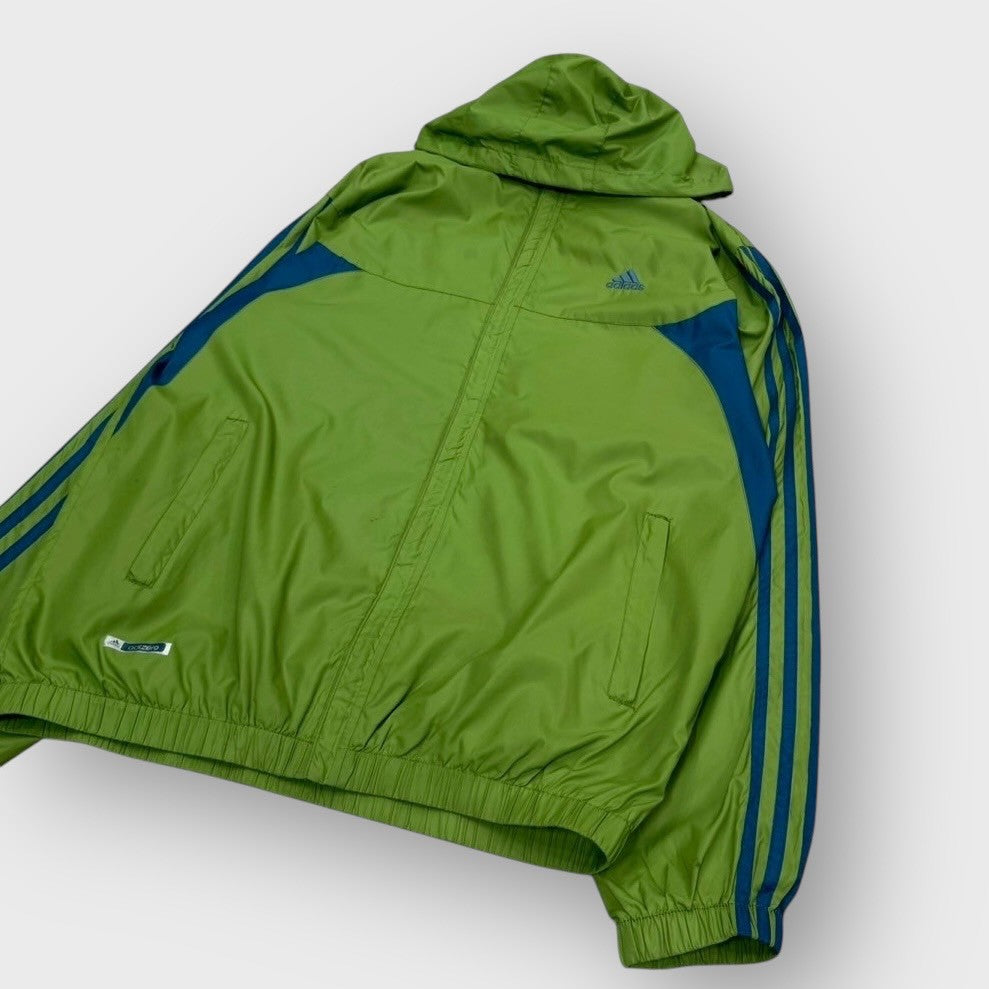 00's "adidas"
Zip up hoodie nylon jacket