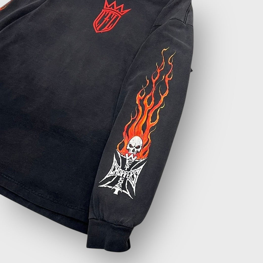 90-00's "WEST CORST CHOPPERS"
L/s tee