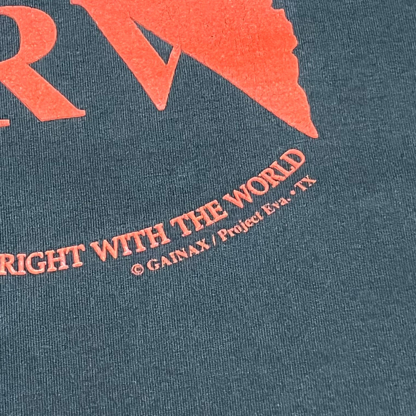 00’s EVANGELION “NERV” anime t-shirt