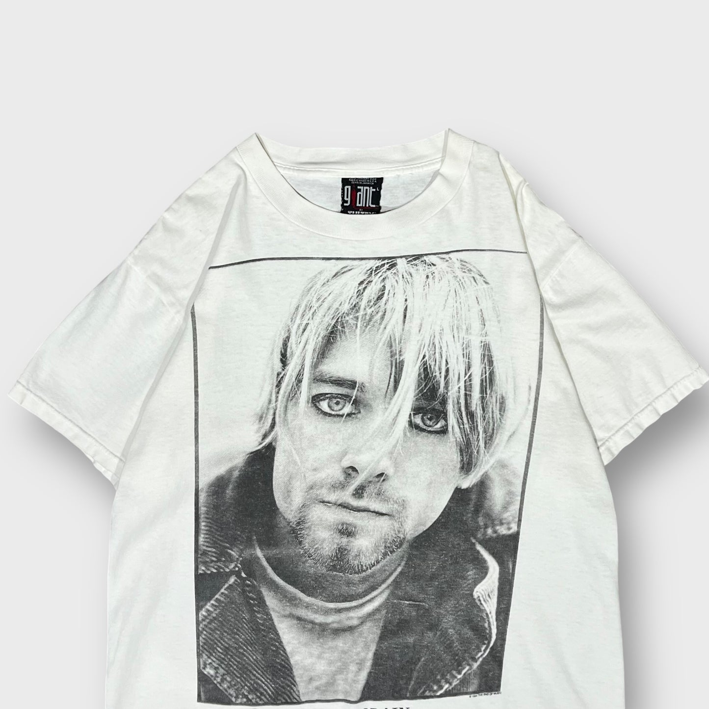 90’s “KURT COBAIN”
追悼t-shirt