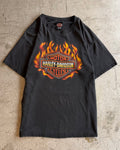 90’s “HARLEY-DAVIDSON” print t-shirt LARGE