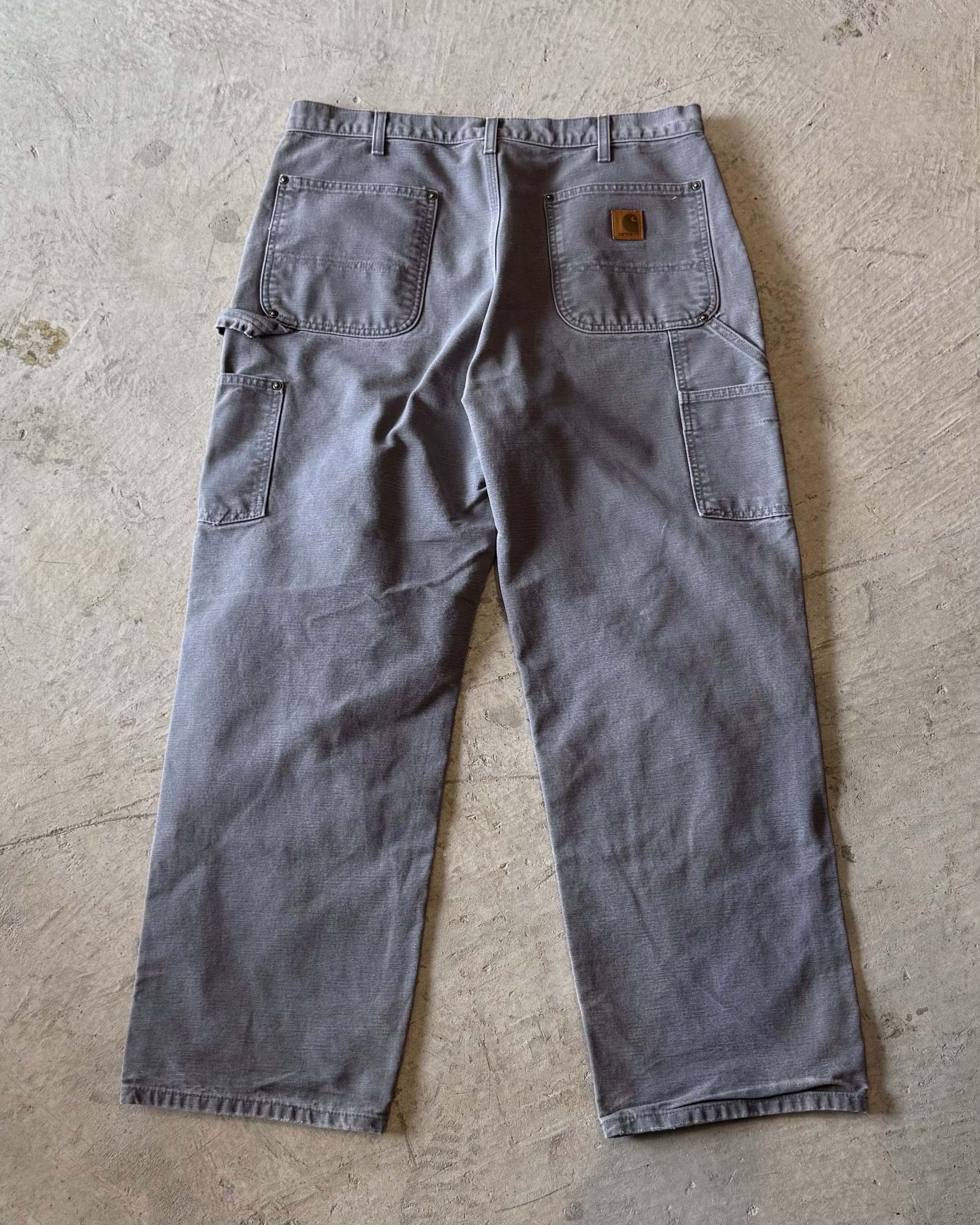 00's "Carhartt"faded double knee work wear pants 34×32