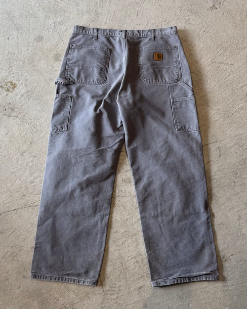 00's "Carhartt"faded double knee work wear pants 34×32