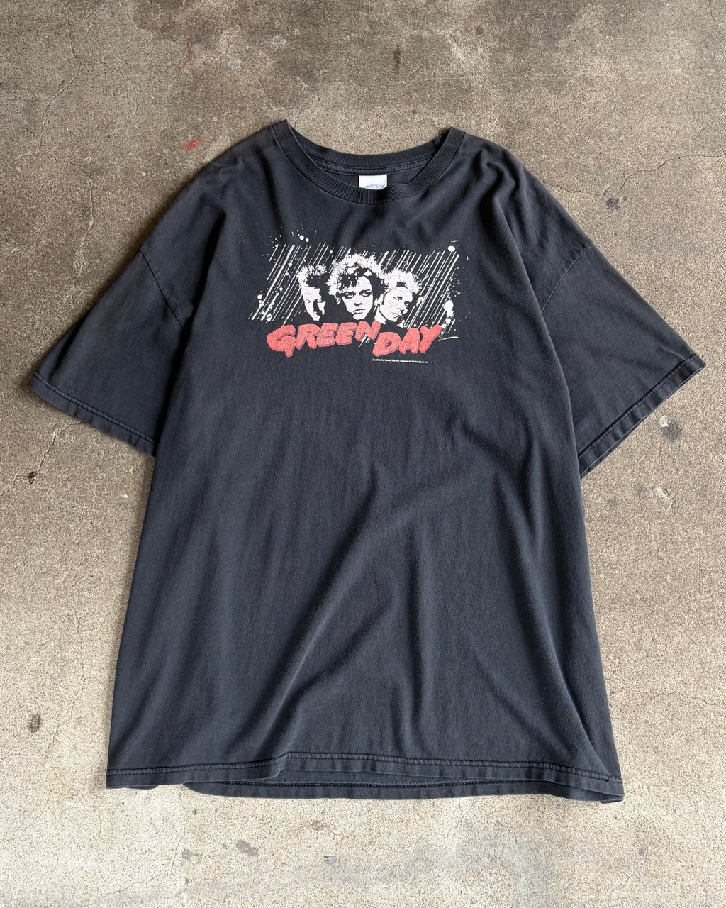 00’s “GREEN DAY” band t-shirt X-large