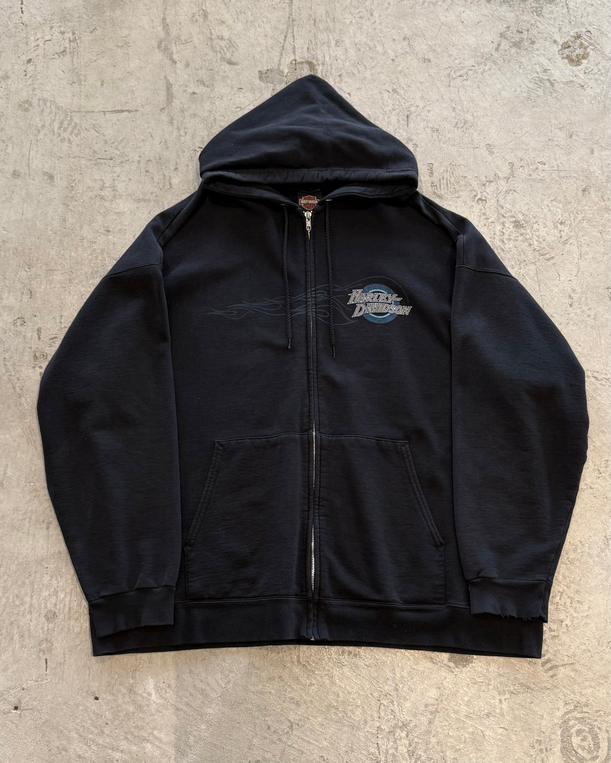00’s “HARLEY DAVIDSON”
zip up hoodie 2x-large