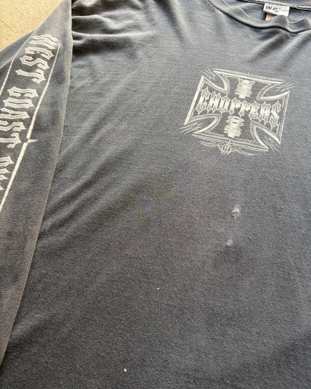 90-00’s “WEST COAST CHOPPERS” l/s t-shirt x-large