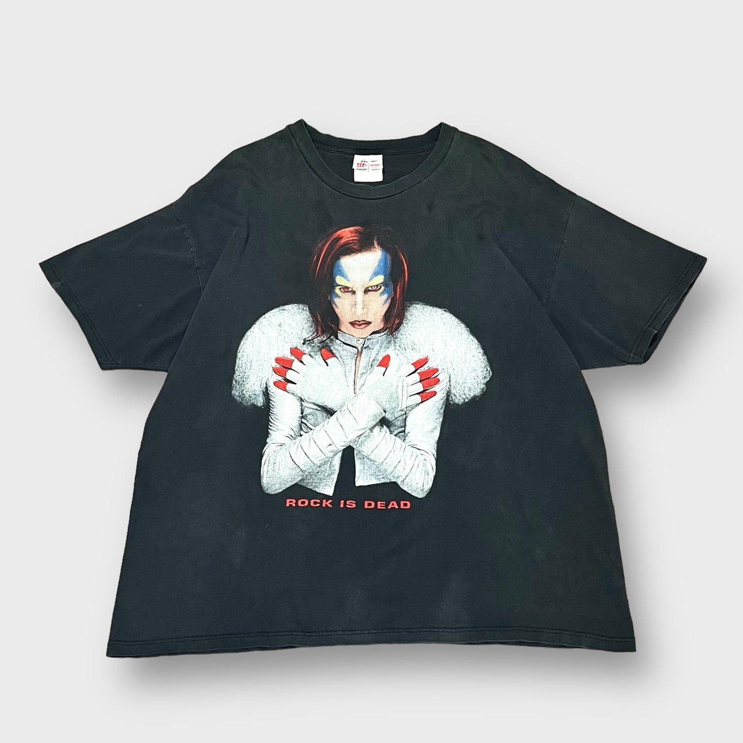 00’s Marilyn Manson
ROCK IS DEAD OMEGA AND THE MECHANICAL ANIMALS t-shirt