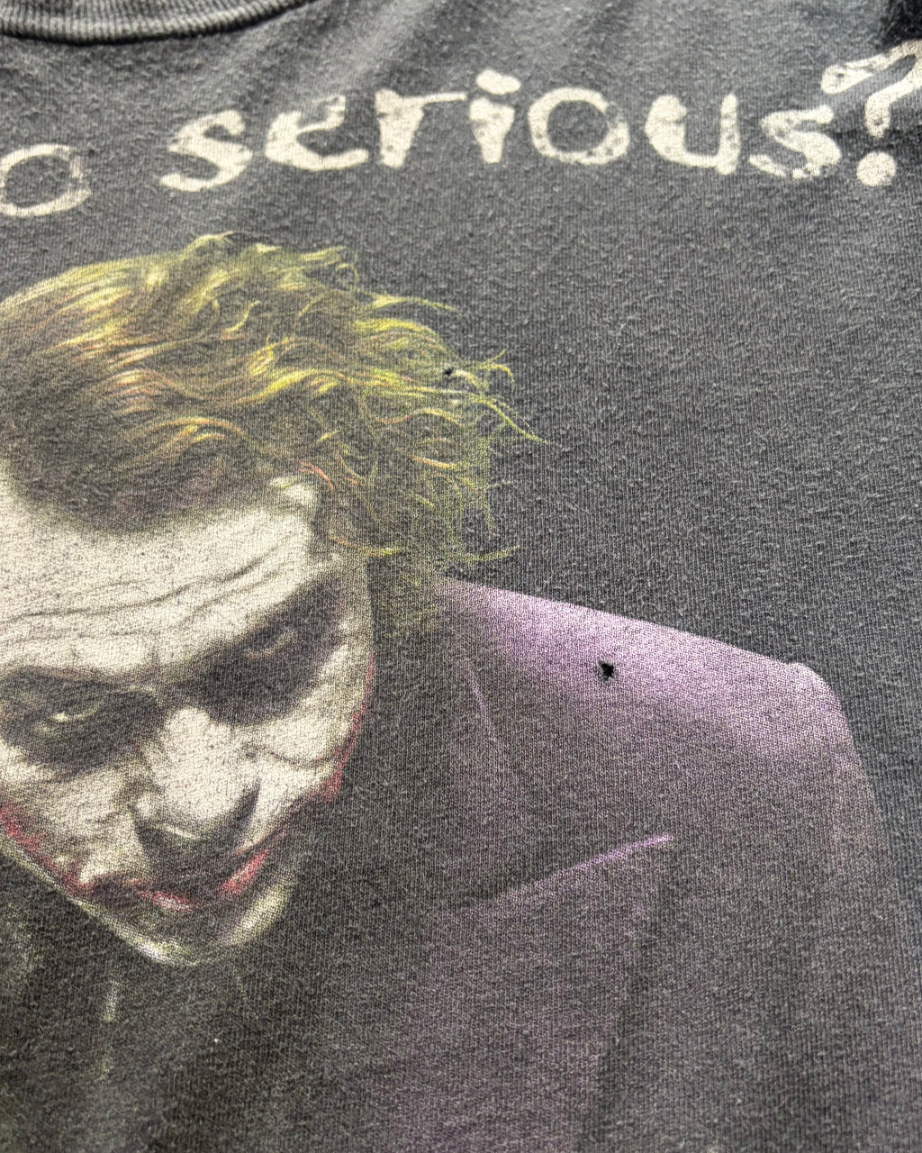 00’s The Dark Knight
“Joker” movie t-shirt