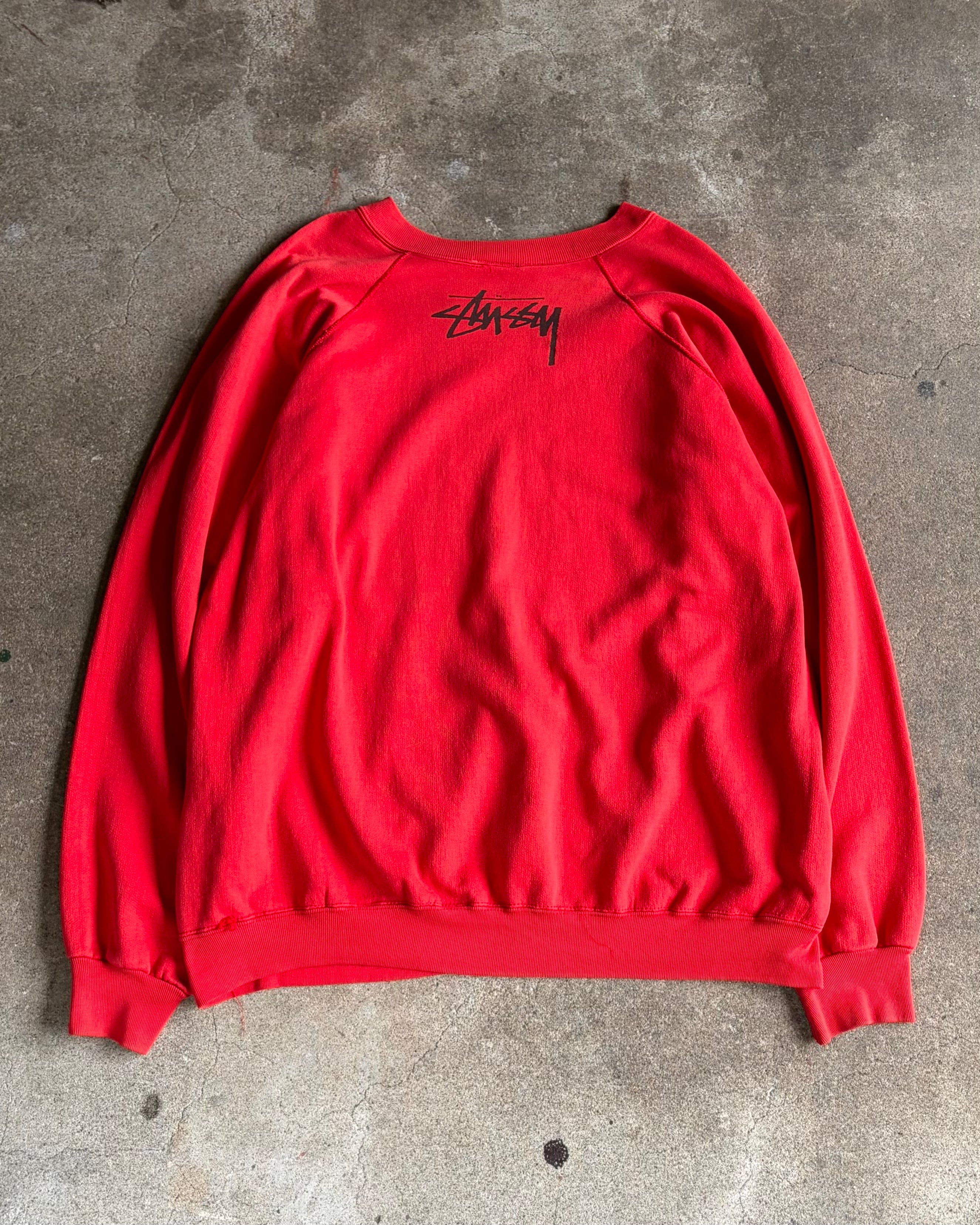80’s “OLD STUSSY” crew neck sweat