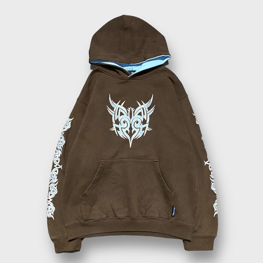 "Silver Point" Tribal design hoodie