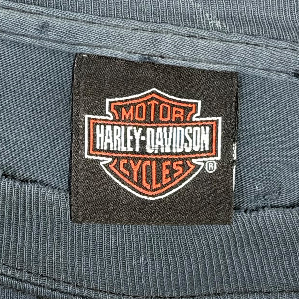 00’s “HARLEY DAVIDSON” flame pattern l/s t-shirt