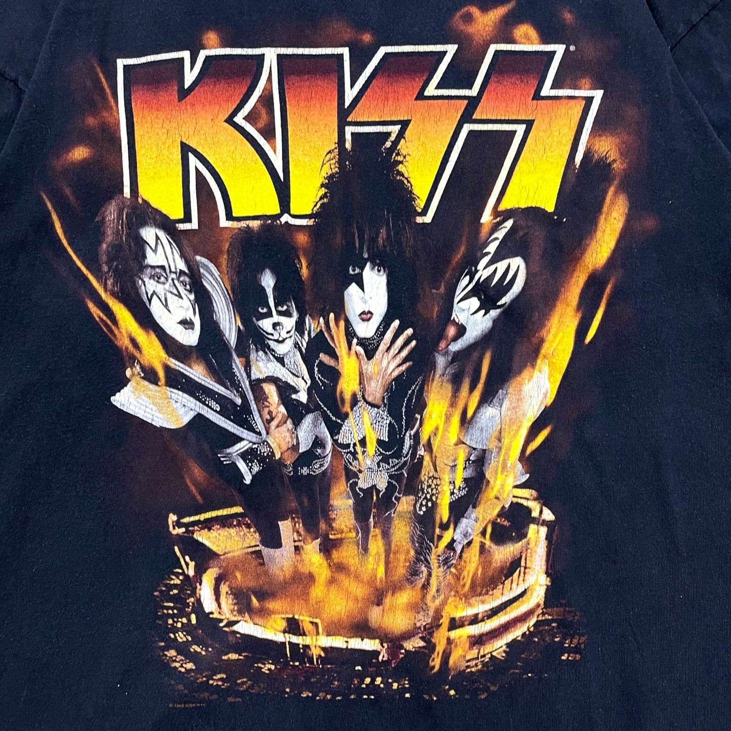 1998's KISS "Psycho Circus Live in 3D" album t-shirt