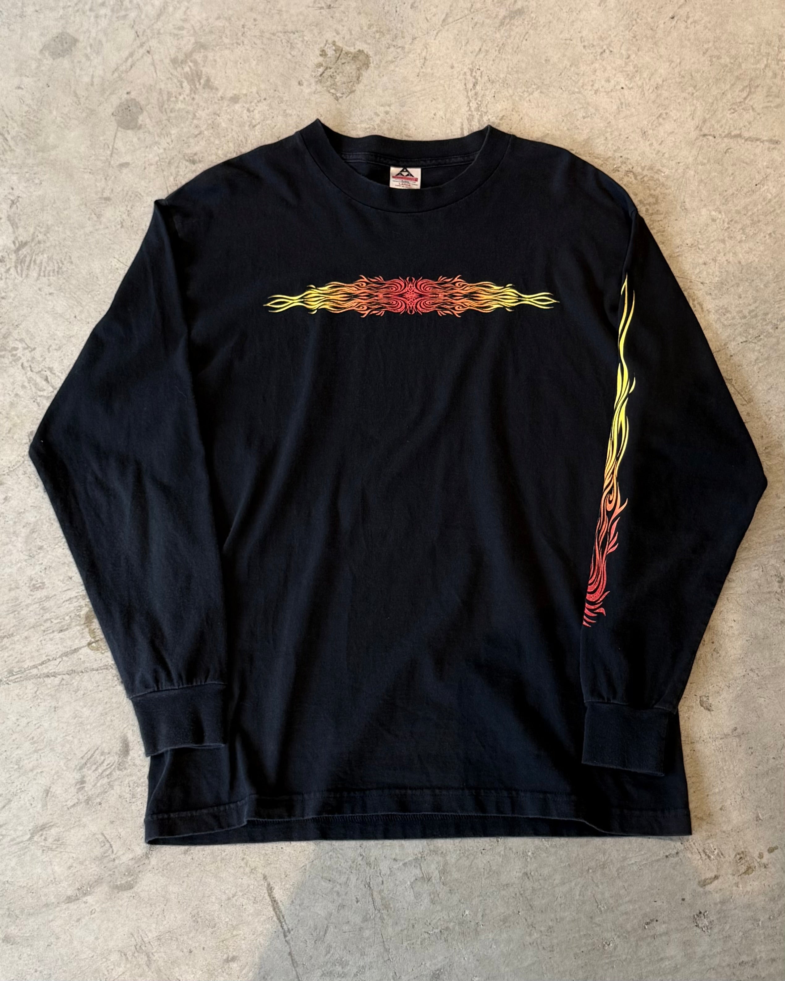 00's
"sleeve design" l/s t-shirt large