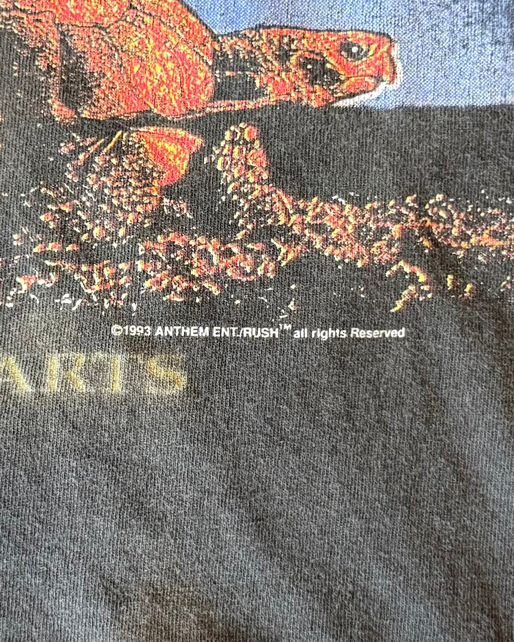 90's RUSH
"COUNTERPARTS" album t-shirt large