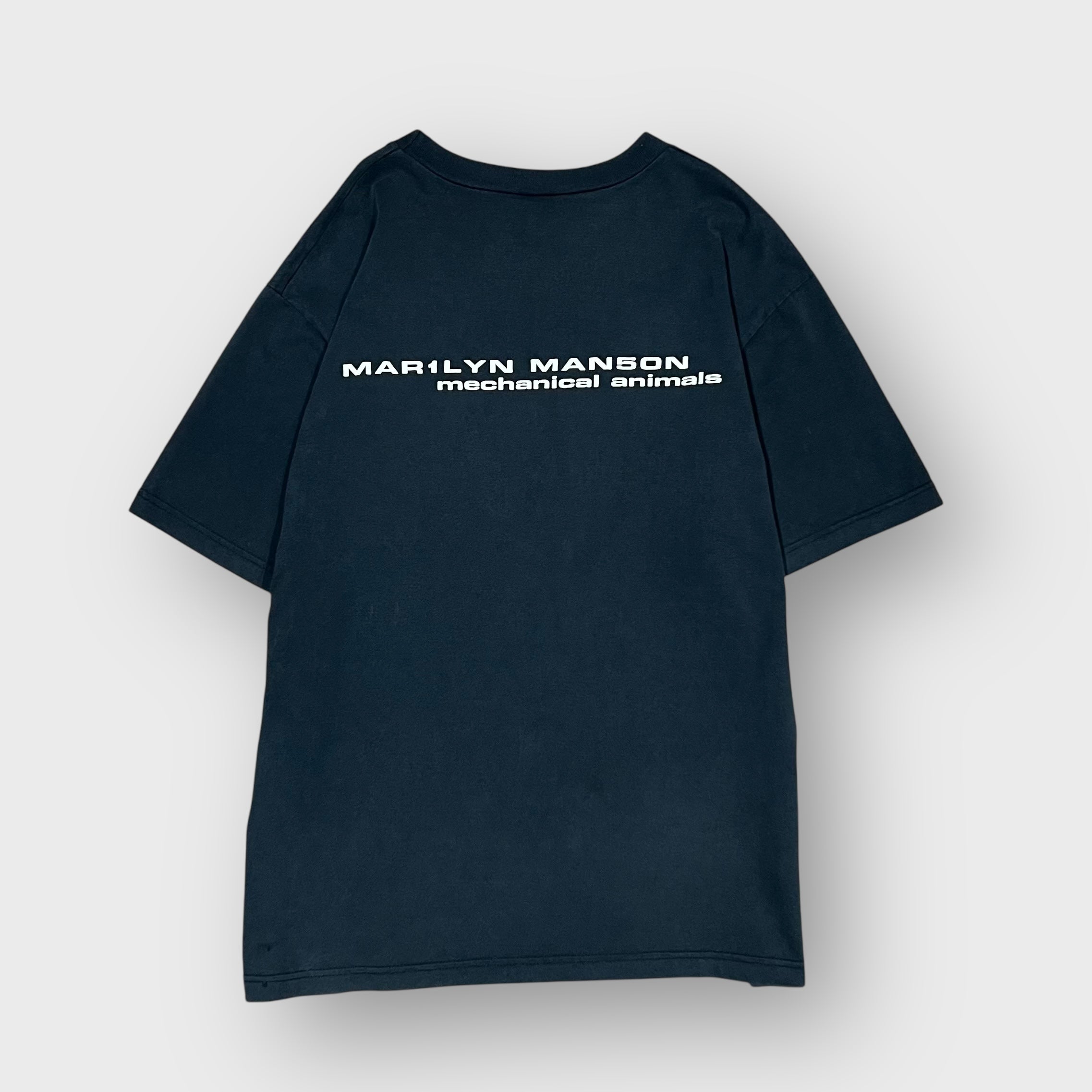 MARILYN MANSON Mechanical Animals Tシャツ MARILYN MANSON MECHANICAL ANIMALS T-SHIRT VINTAGE 90S size L