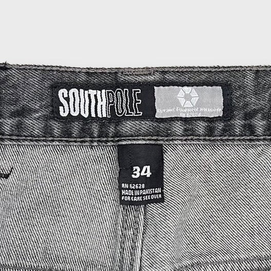 90's "SOUTH POLE" wide denim pants