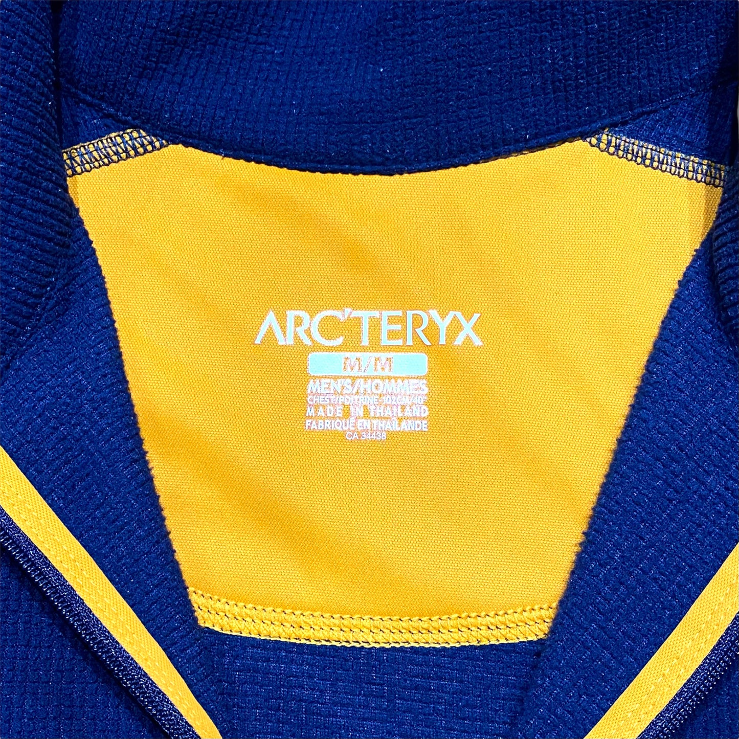 00's "Arc'teryx" Half zip polartec thermal knit sweater