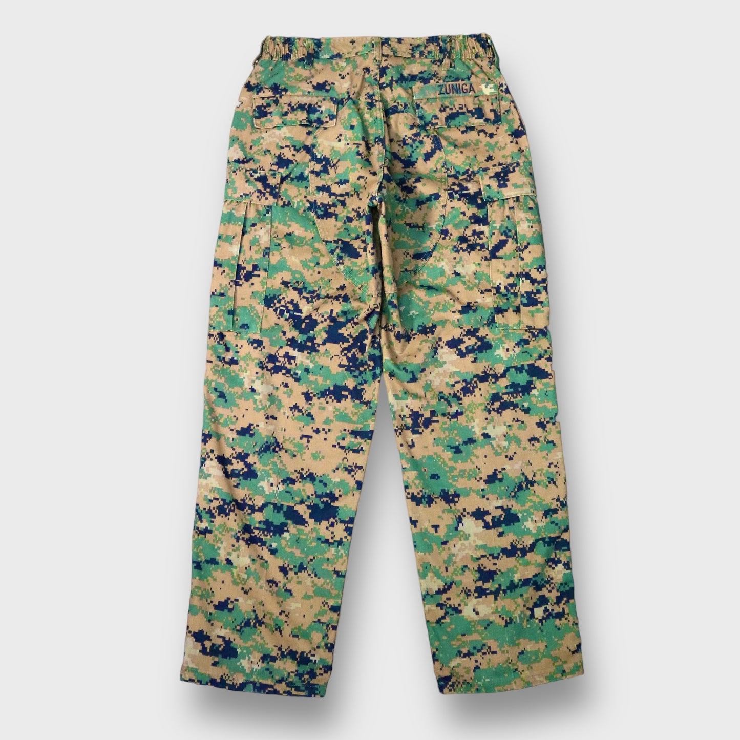 "US army" Digital camouflage pattern field cargo pants