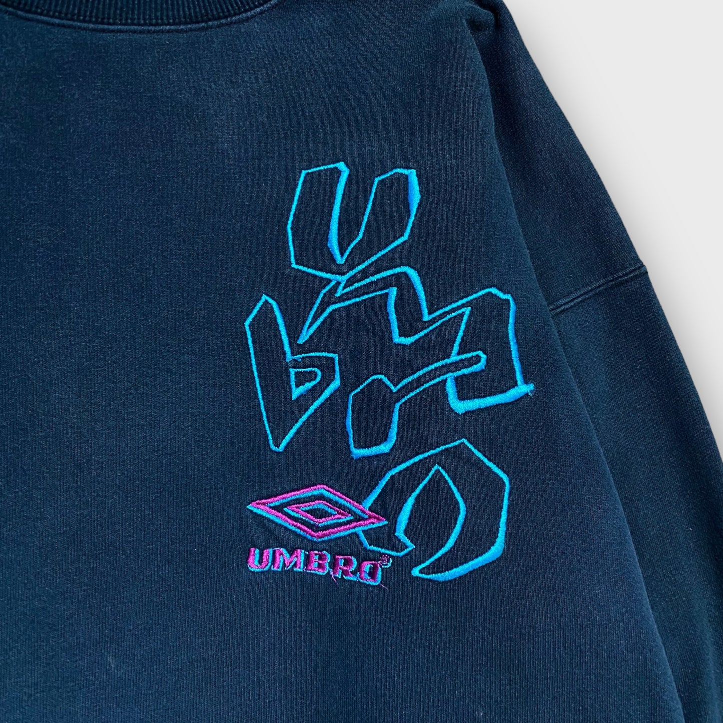 80's "umbro" Embroidery sweat