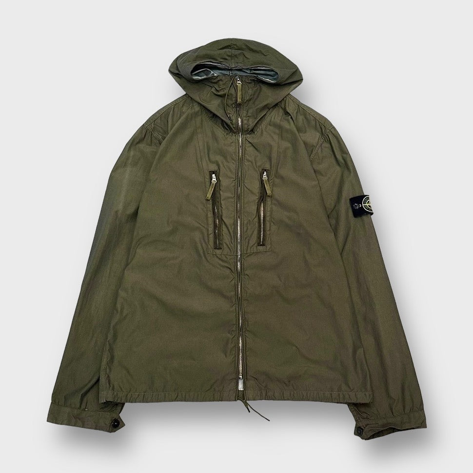 00's "Stone island" Nylon hooded jacket