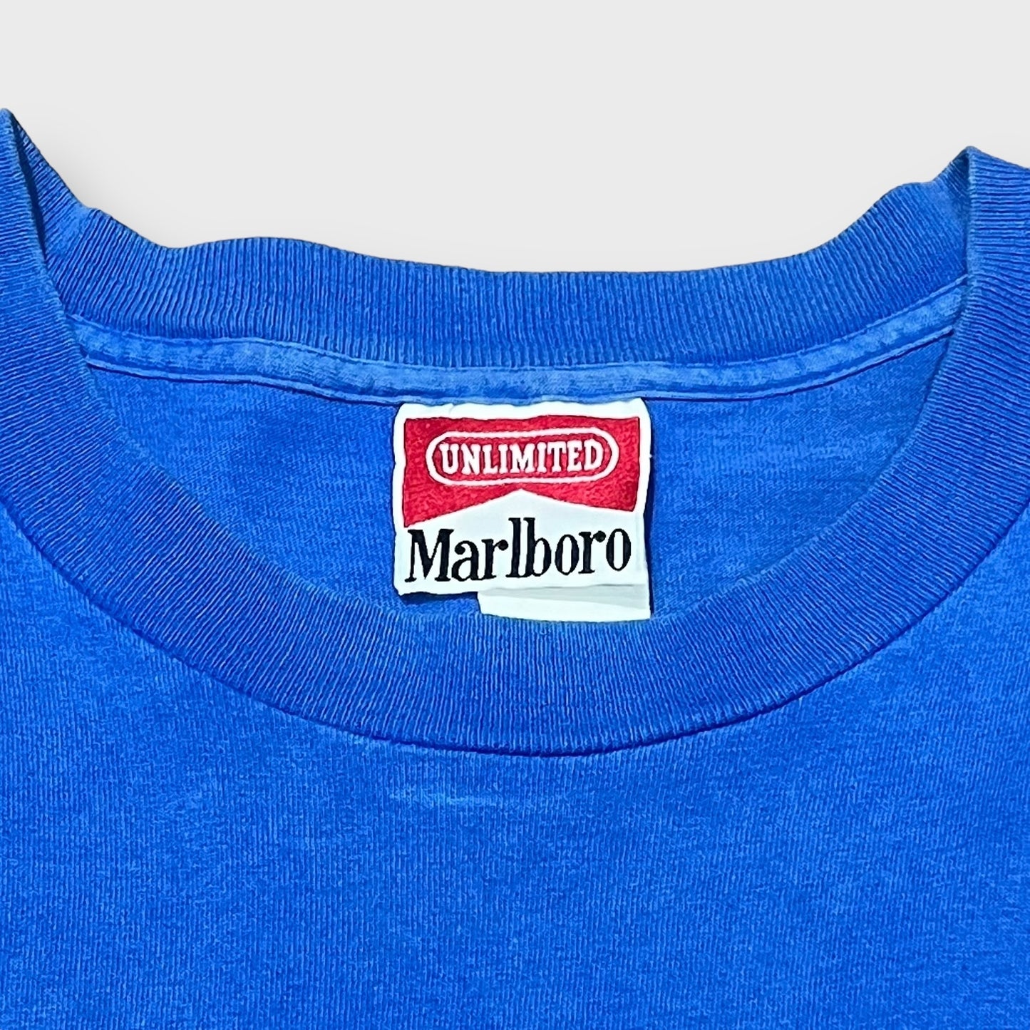 90’s “MARLBORO” WOLF BACK PRINT ADVERTISING T-SHIRT