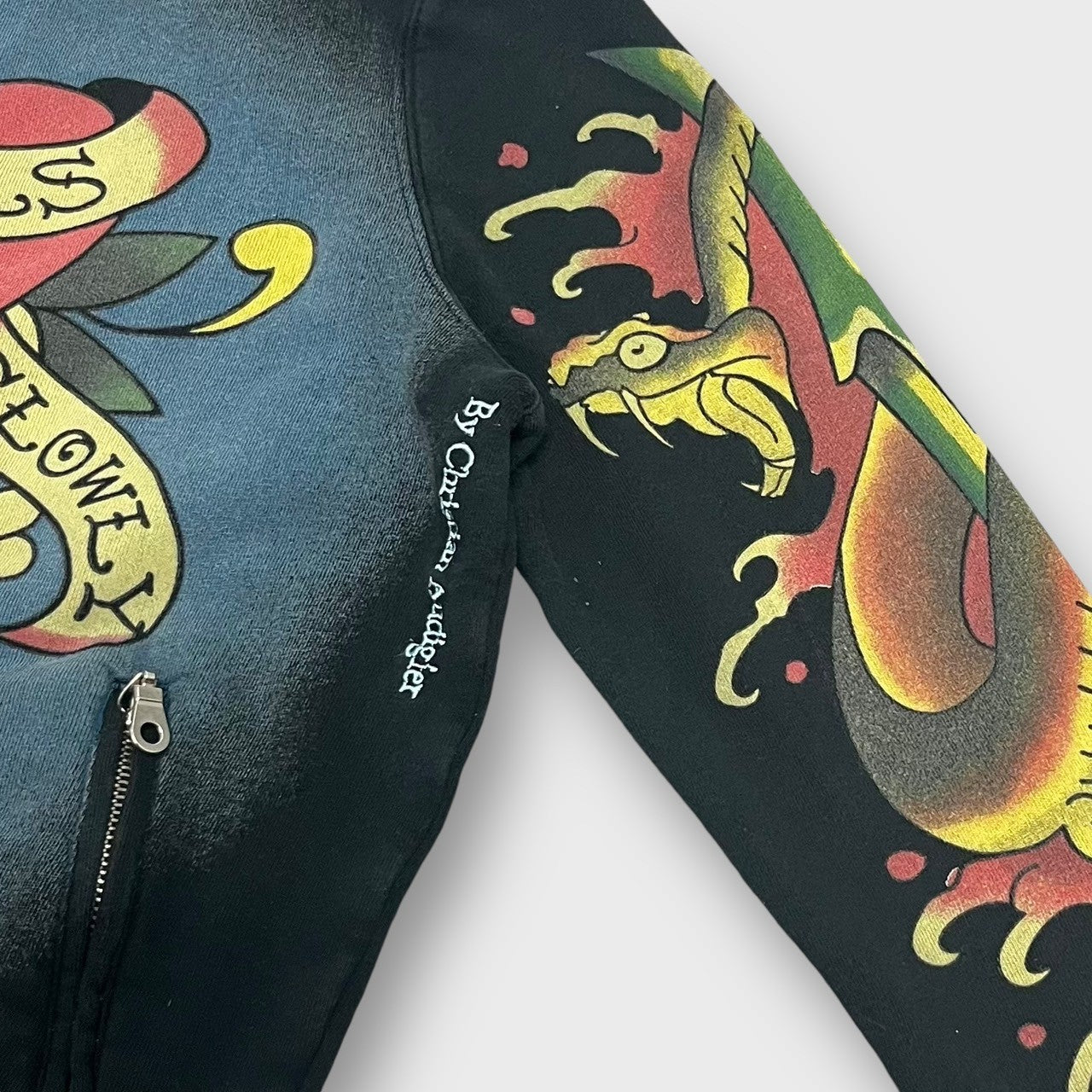 "Ed Hardy" zip up blouson