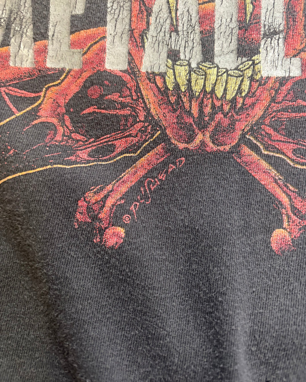 90’s METALLICA
“Rebel” Pushead t-shirt