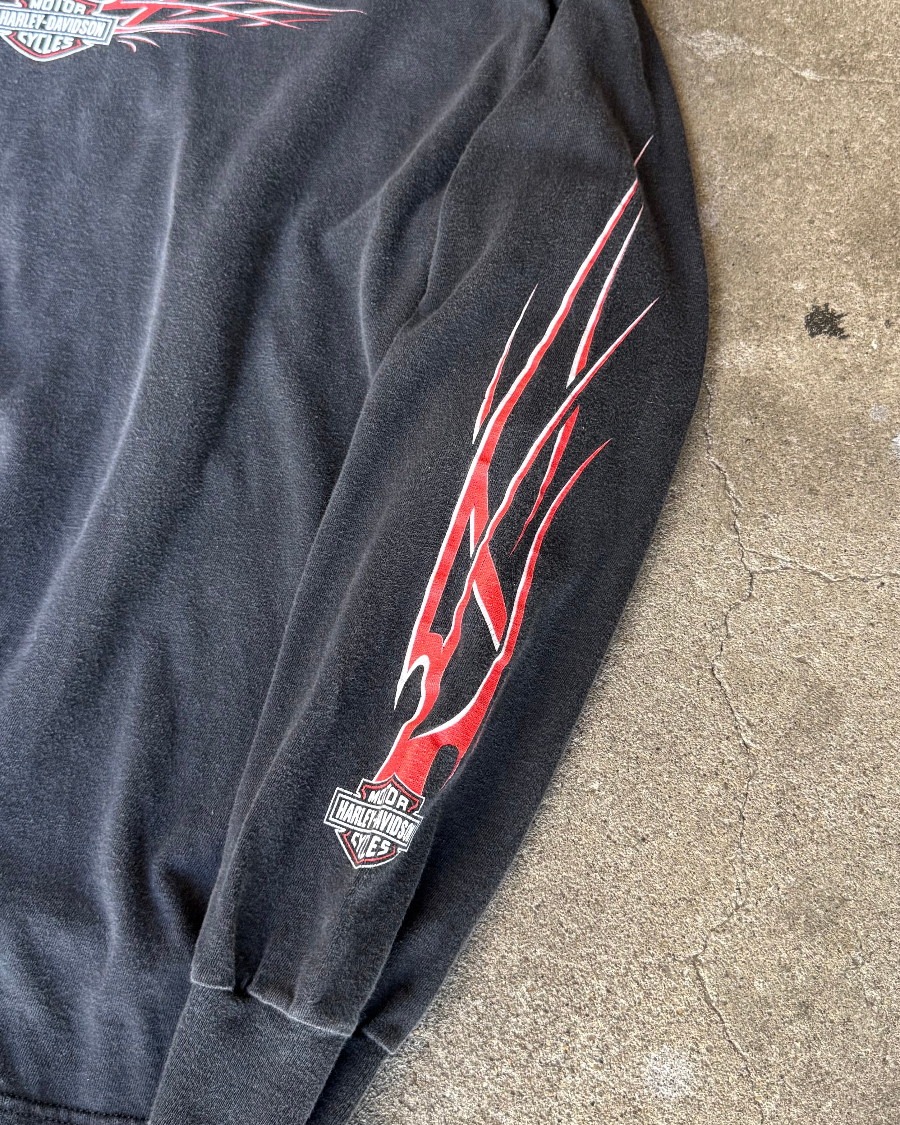 00’s “Harley-Davidson”
Flame pattern l/s t-shirt X-LARGE