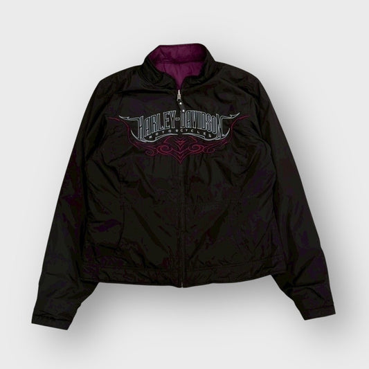 00's "Harley-Davidson"
Zip up nylon jacket