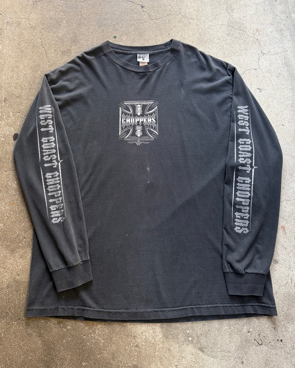 90-00’s “WEST COAST CHOPPERS” l/s t-shirt x-large