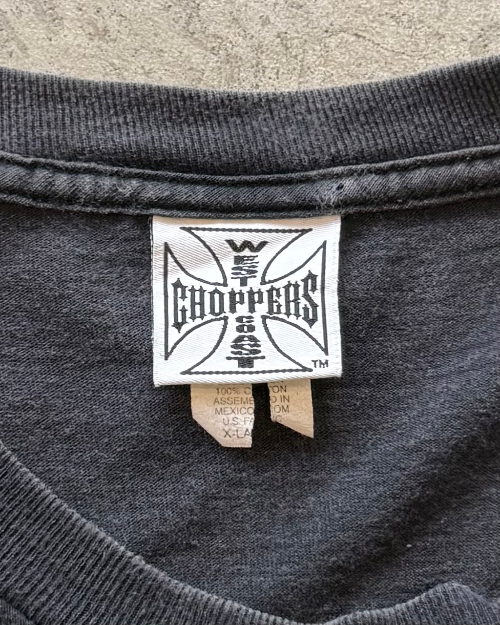 90-00’s “WEST COAST CHOPPERS”
l/s t-shirt X-LARGE