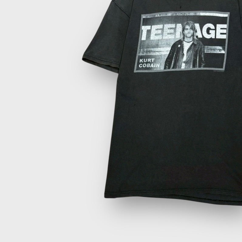 00’s “Kurt Cobain” “TEENAGE” artist t-shirt
