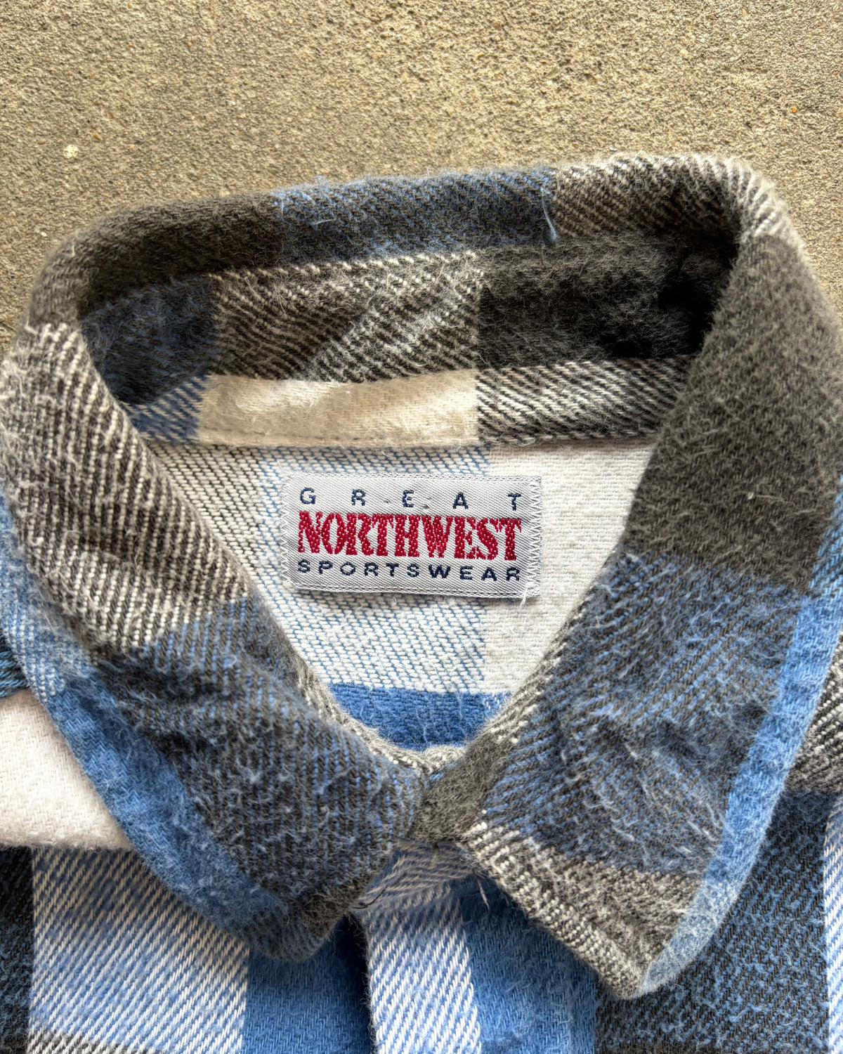 90-00’s “NORTH WEST” flannel shirt